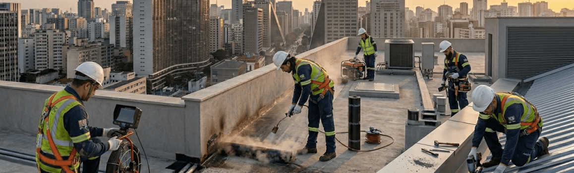Soluções Definitivas para vazamentos! Em São Paulo e também ABC